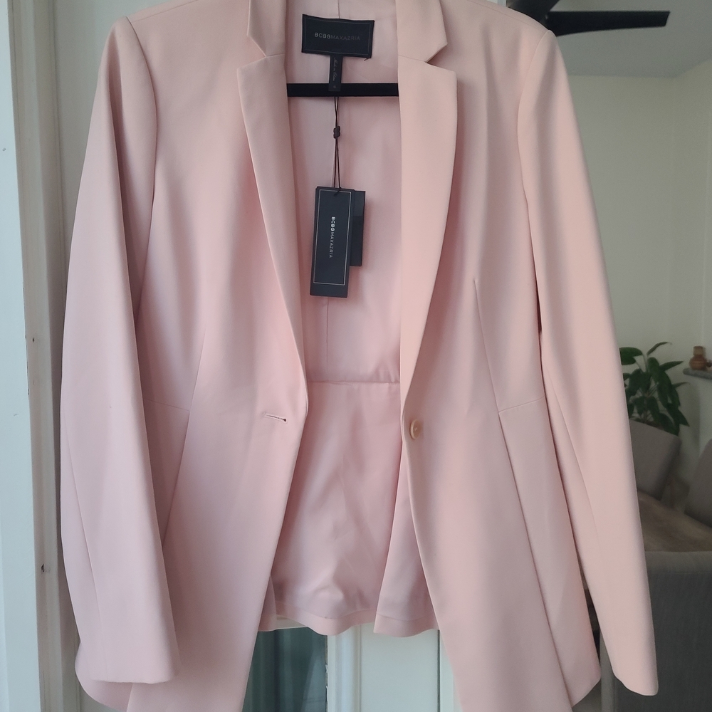 BCBGMaxAzria Light Pink Blazer